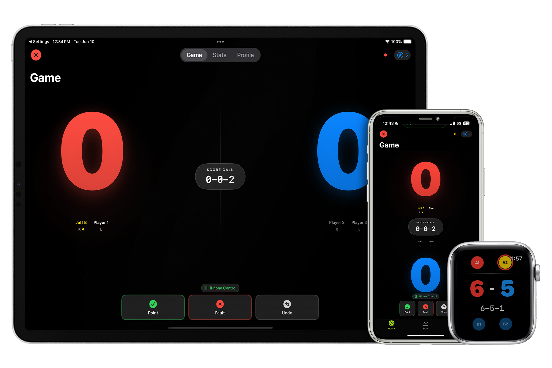 Zero Zero Two on iPad, iPhone, and Apple Watch